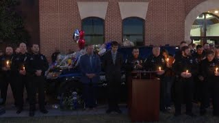 Navasota community honors Sgt. Mark Butler with candlelight vigil: ‘Heaven’s got a good one'