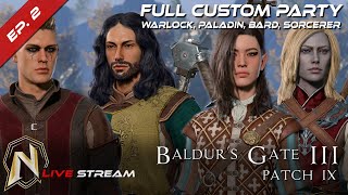 Baldur's Gate 3 Patch 9 Full Custom Party - Ep. 2
