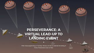 Perseverance-A Virtual Lead-up to Landing Event