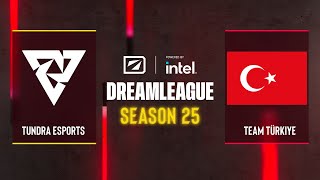 Dota2 - Tundra Esports vs Team Türkiye - DreamLeague Season 25 - Western Europe - Closed Qualifier