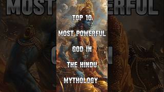 Top 10 most powerful god in the Hindu mythology #4k #loardvishnu #hanuman4k #hindumythology