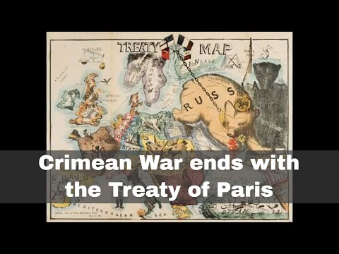 Where was the Treaty of Paris 1856 signed?