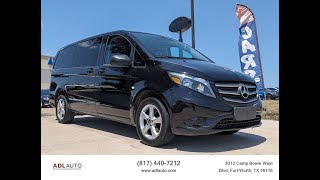 P2862   2020 Mercedes Metris Van  Review and walk around  Interior view   Fort Worth Texas