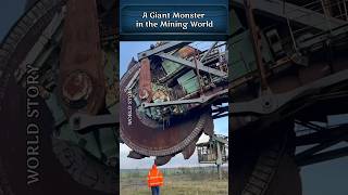 A Giant Monster in the Mining World #bagger293 #uniquefact #technology  #shorts