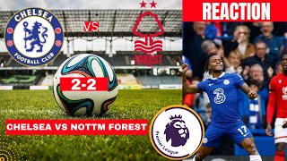 Chelsea vs Nottingham Forest 2-2 Live Stream Premier league Football EPL Match Commentary Highlights