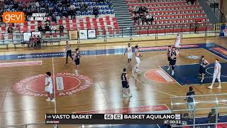 Generazione Vincente Vasto Basket- Nuovo Basket Aquilano