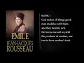 (1/3) EMILE By Jean-Jacques Rousseau. Audiobook, full length