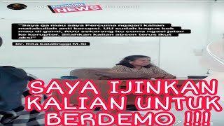 MANTAPP !! BENTUK DUKUNGAN PARA DOSEN TERHADAP MAHASISWA YANG MELAKUKAN AKSI PENOLAKAN RUU KUHP