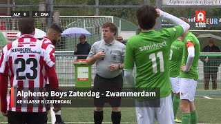 Samenvatting Alphense Boys Zaterdag - Zwammerdam (zaterdag 2 oktober)