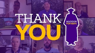 Thank you for your support of Madison For Keeps!