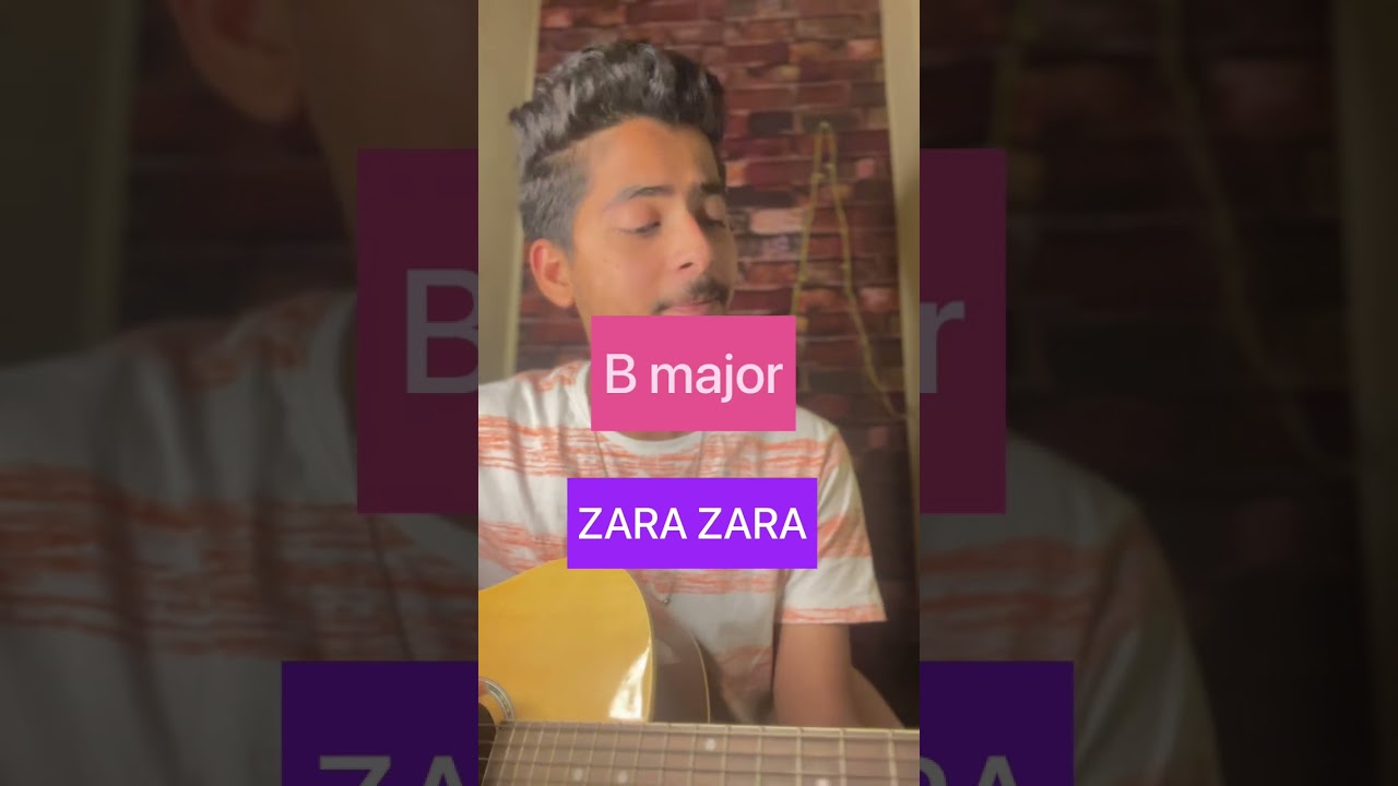 Zara Zara Guitar Chords Rhtdm Easy Guitar Lesson Shorts Guitar