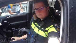 Adil Maat van boef ontsnapt uit Politie wagen!!