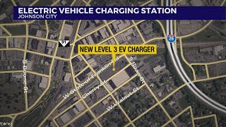 BrightRidge cuts ribbon on downtown EV charging station