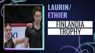 Kelly Ann Laurin / Loucas Ethier (CAN) | Pairs Free Skating | Finlandia Trophy 2024 | #gpfigure