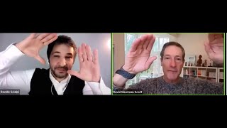 Q\u0026A on Fanocracy, Advocacy, Content Marketing, Mrkting2021. DAVIDE SCIALPI meets DAVID MEERMAN SCOTT