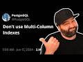 Are Multi-Column Indexes a good idea?