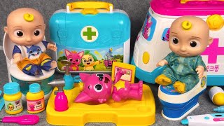 4 Minutes Unboxing the Pinkfong Doctor Playset | Soft, Comfortable ASMR! | Sy ASMR