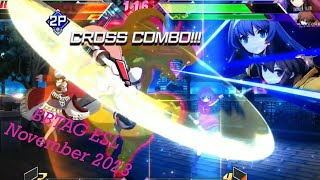 BBTAG ESL November 2023 | Blazblue: Cross Tag Battle (PS4)