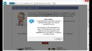 Survey Scam Walkthrough