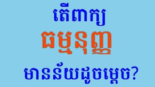 ធម្មនុញ្ញ_Charter