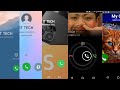 Incoming Screen Call WhatsApp,ISQ,Viber,CAT,Sony E5,Huawei,Sony,Nokia,Screen video Recording