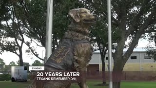 Texas Task Force 1 dog memorialized for 9/11 deployment