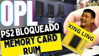 PASSO A PASSO como fazer  OPL em PS2 FAT BLOQUEADO(em MEMORY CARD PIRATA)#ps2  #opl  #memorycard 🔥🔥🔥