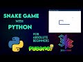 Easiest way to make a Snake Game with Python & Pygame || Shafin Ahmad || Tutorial 2020