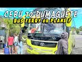 Cebu City to Dumaguete: Bus vs Ferry vs Plane - Which is the Perfect Choice for Travelers?