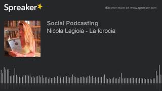 Nicola Lagioia - La ferocia