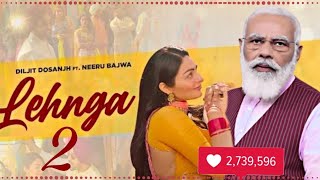 Lehnga 2 Happy Manila |Diljit Dosanjh| Funny Song | Modi version | new comedy song #no.1trendingsong