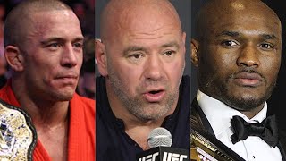 Dana White: Kamaru Usman could be the G.O.A.T and is in GSP's League