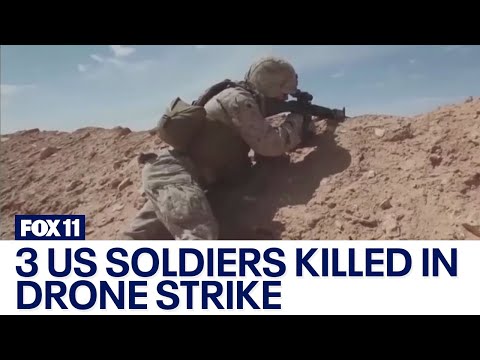 3 US Soldiers Killed In Drone Strike Near Jordan-Syria Border - YouTube