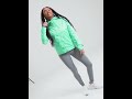 nike sportswear running shiny essential windbreaker jacket green women jd sports