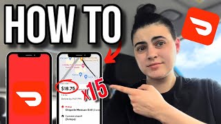 How To Get MORE ORDERS on DOORDASH (Tips/Tricks 2025)