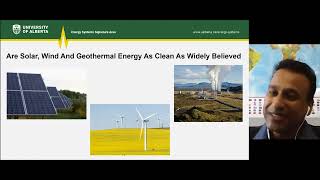 Potential Environmental Impact of Solar, Wind and Geothermal Energy Systems I EES Webinar 3