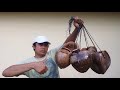 how to make a hanging pot from coconut coir