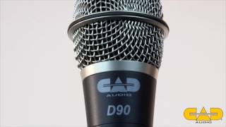 CAD Audio CADLive D90 Supercardioid Vocal Microphone Overview | Full Compass