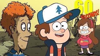 THE GRAVITY FALLS CHALLENGE! | 60 Seconds Game