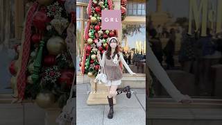 【ディズニークリスマス/コーデ】GRLグレイル冬服新作アイテムを着てディズニーシーへ！#ディズニーシー #tokyodisneysea #GRL #ディズニークリスマス