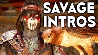 Mortal Kombat 11 Nightwolf's Most Savage Dialogue Intros MK11