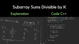 974. Subarray Sums Divisible by K | LeetCode
