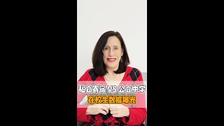 私立寄宿 VS 公立中学，在校生数据曝光