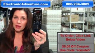 Original Vizio XRV1D3 3D TV Remote Control $5 Off Coupon  See Video (0980-0306-0921)(XRV1TV3D)