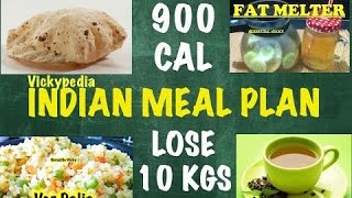 Indian Meal Plan / Indian Diet Plan - (Hindi) / How to Lose Weight Fast 10 Kg in 10 Days