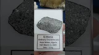 Chondrites and Chondrules! Look At This Meteorite! #gems #meteor #crystals #earth #science