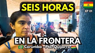 😨La FRONTERA MÁS COMPLICADA de TODO EL VIAJE | 🫤 NUESTRA EXPERIENCIA en Brasil 🇧🇷 y Bolivia. 🇧🇴