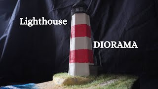 Building a realistic diorama of a lighthouse