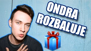 Dostal jsem první balíček | ONDRA ROZBALUJE