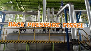 Back Pressure Vissel (BPV) di Stasiun Power House Palm Oil